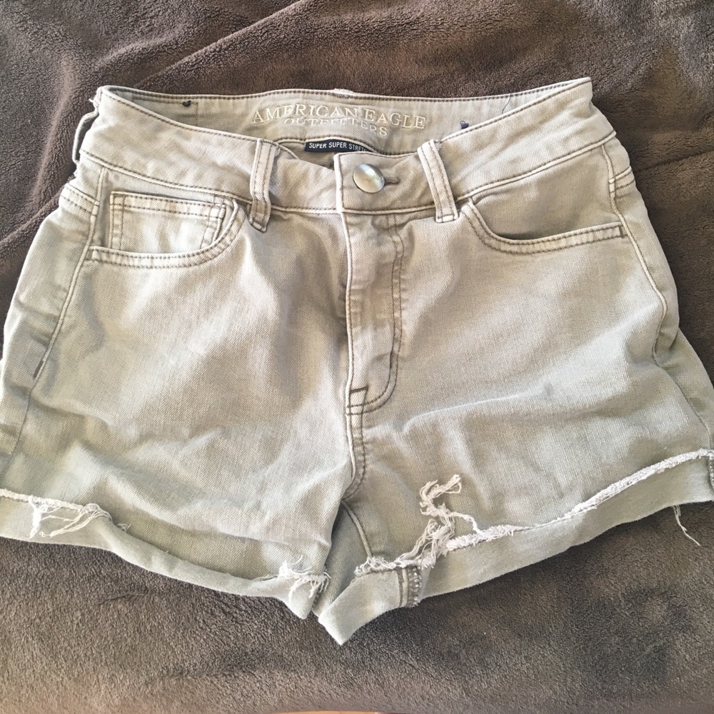 american eagle shorts- stretchy